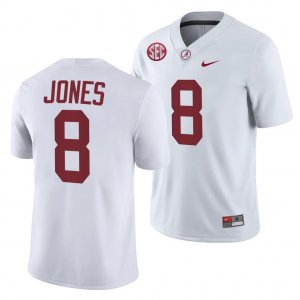 Men's Alabama Crimson Tide #8 Julio Jones White NCAA College Football Jersey 2403SXIW2
